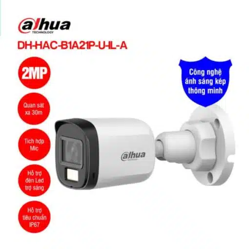 Camera HDCVI 2MP DAHUA B1A21
